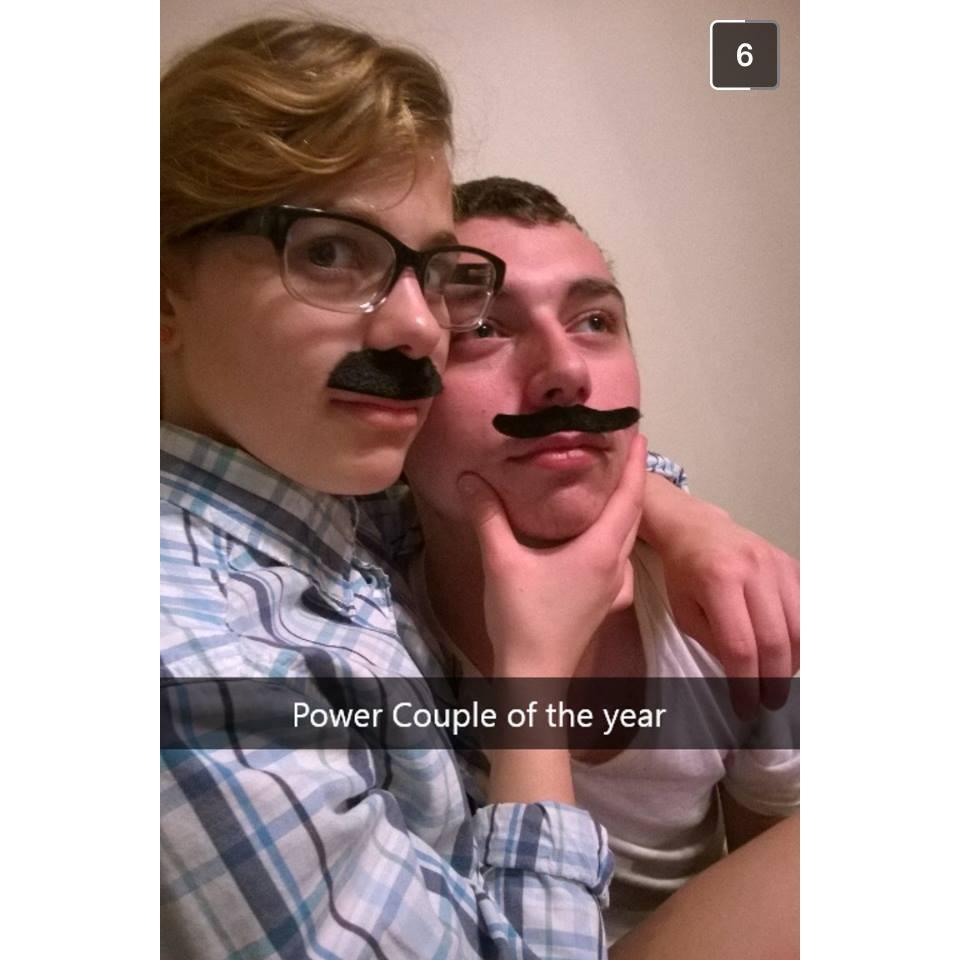 Throwback to when we first started dating! We already knew we'd be an awesome couple for life!