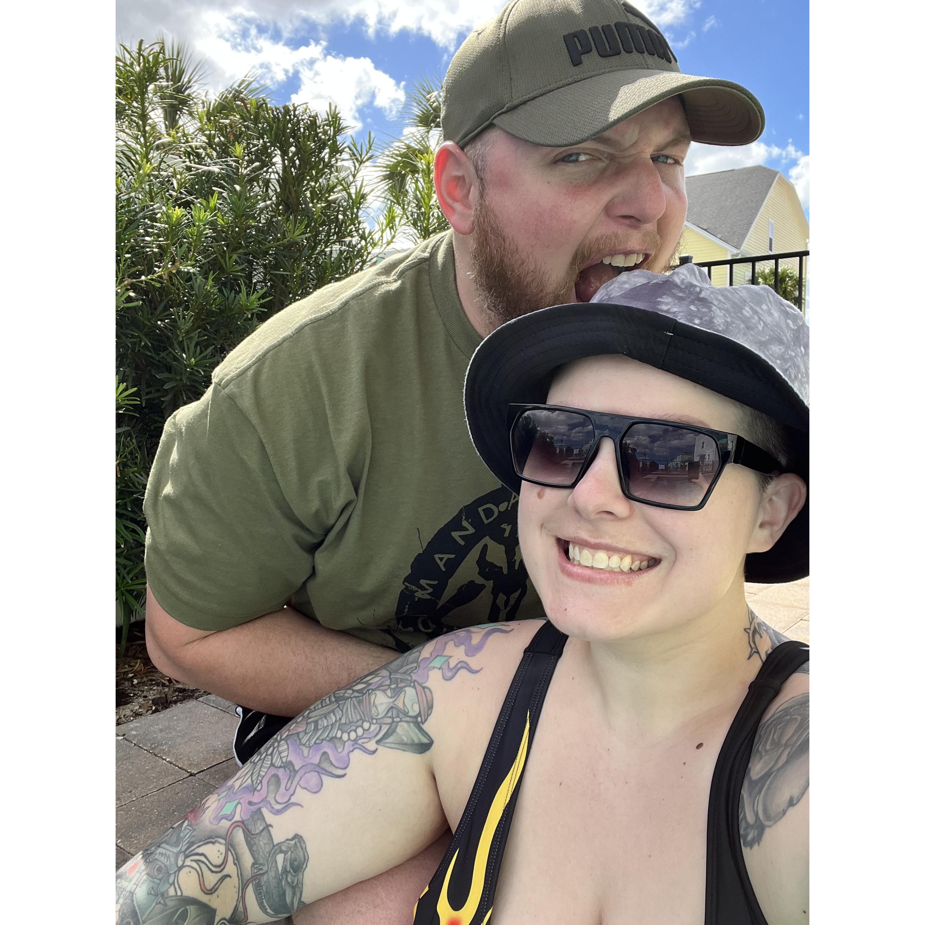 Fun in the sun in Florida.