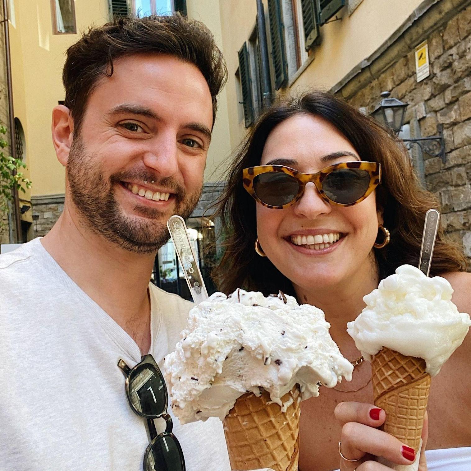Eating all the gelato in Italy!