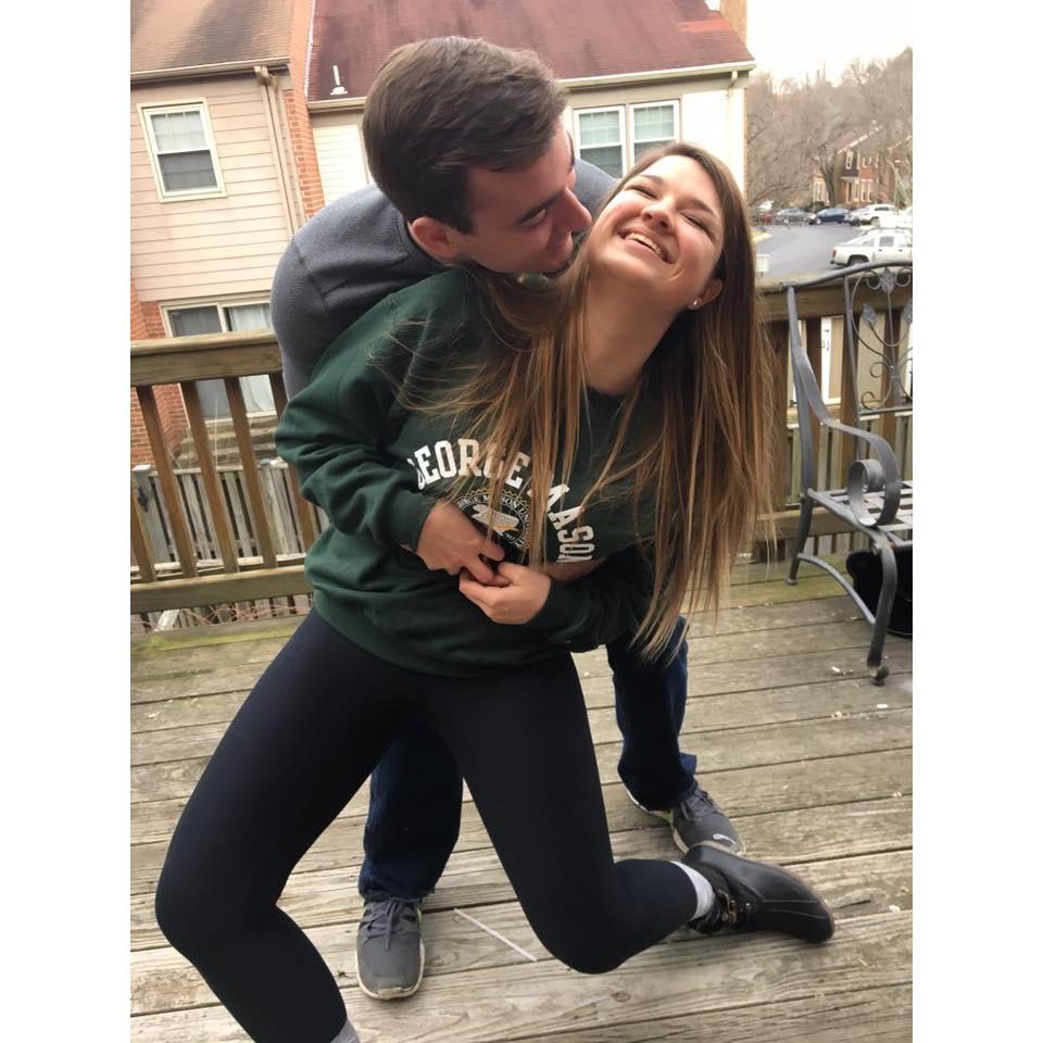 Alex visited Meaghan for GMU Homecoming in 2017.