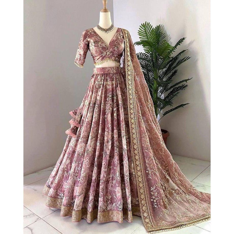 Lehenga Set for Wedding and Reception Day