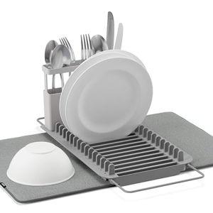 Umbra UDry Over the Sink Dish Rack with Dry Mat
