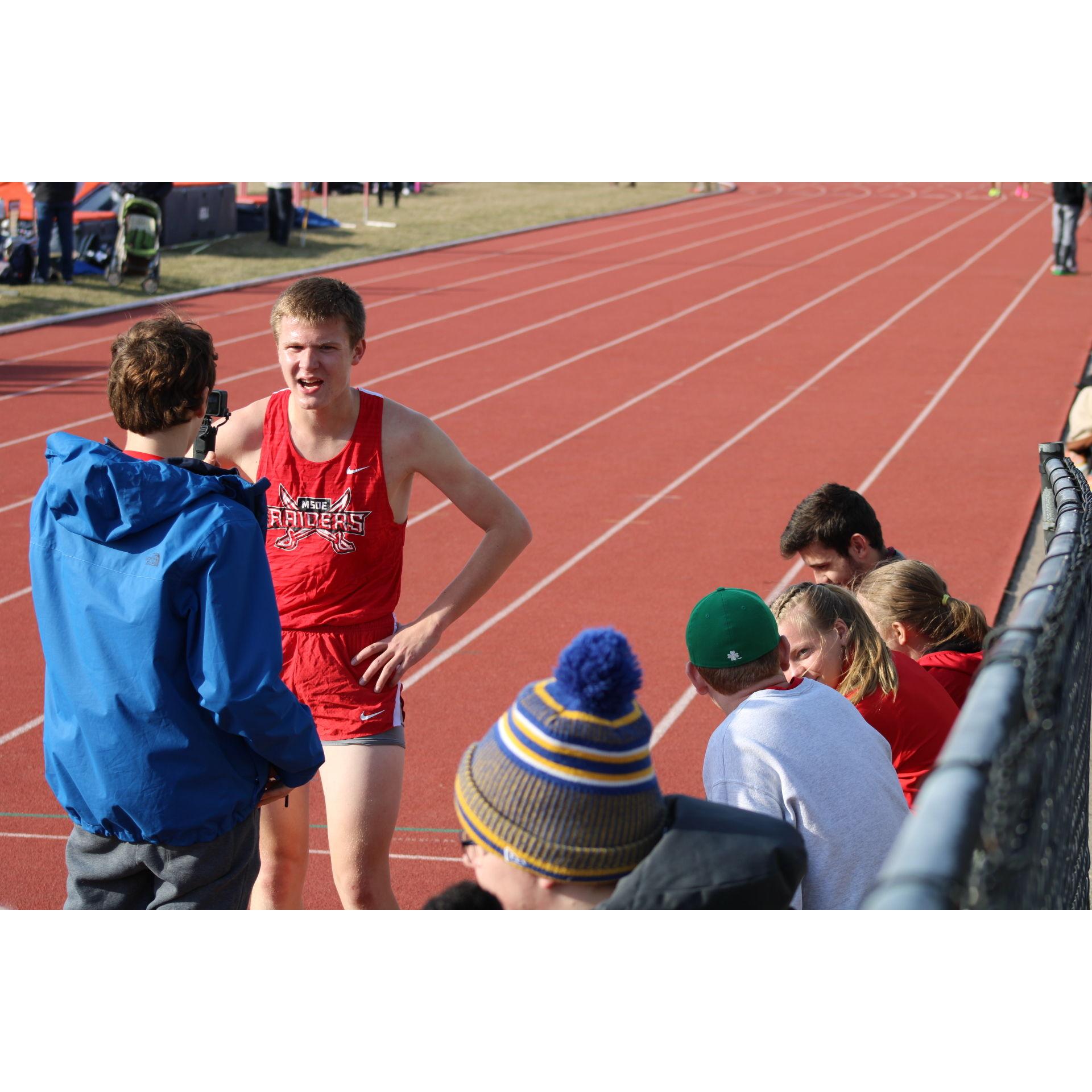 The track meet where everything started!