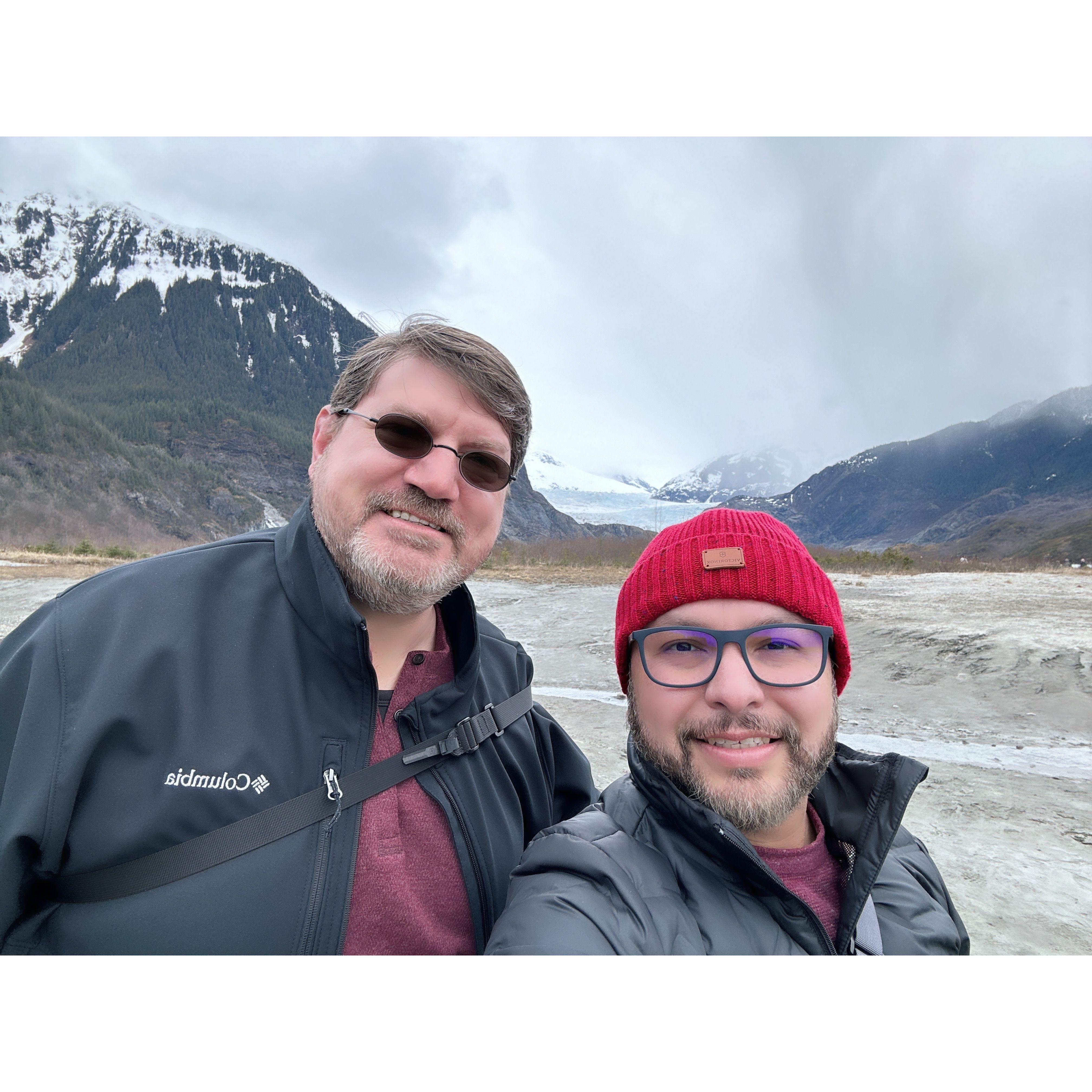 Mendenhall glacier. 2023