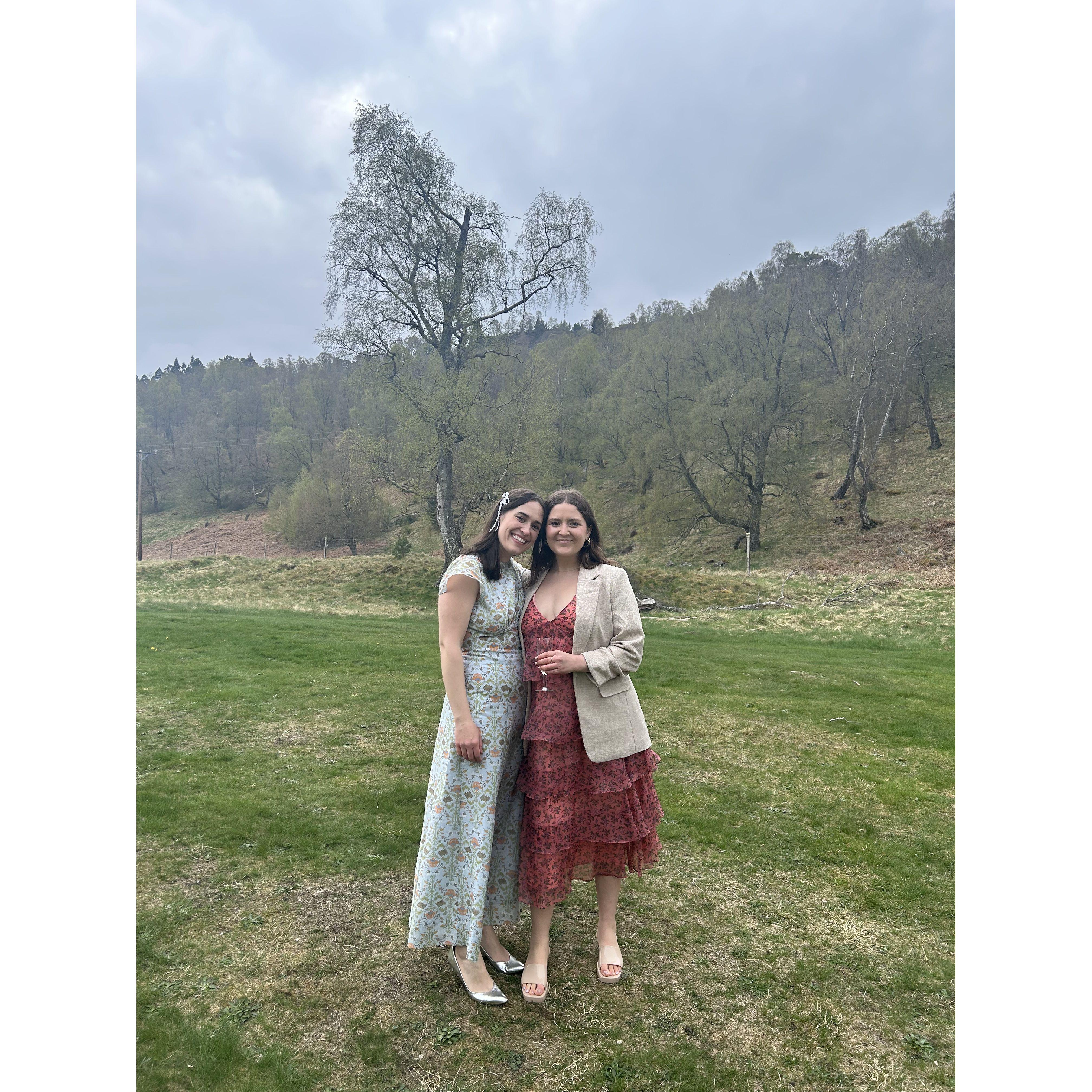 May 4, 2024 -
Anna and Sophie attended Samantha and Ron's wedding in Scotland!