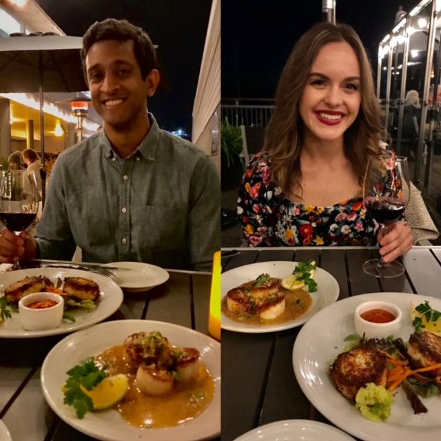 and ate great seafood! 
Did we mention we enjoy food?