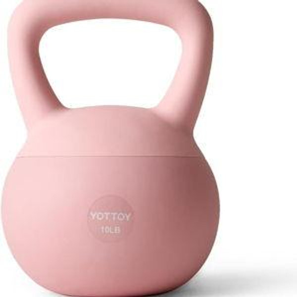 YOTTOY Soft Kettlebell,Kettlebell Anti-Slip Grip Weight for Home Workouts, Kettlebells Set Strength and Safety Guaranteed