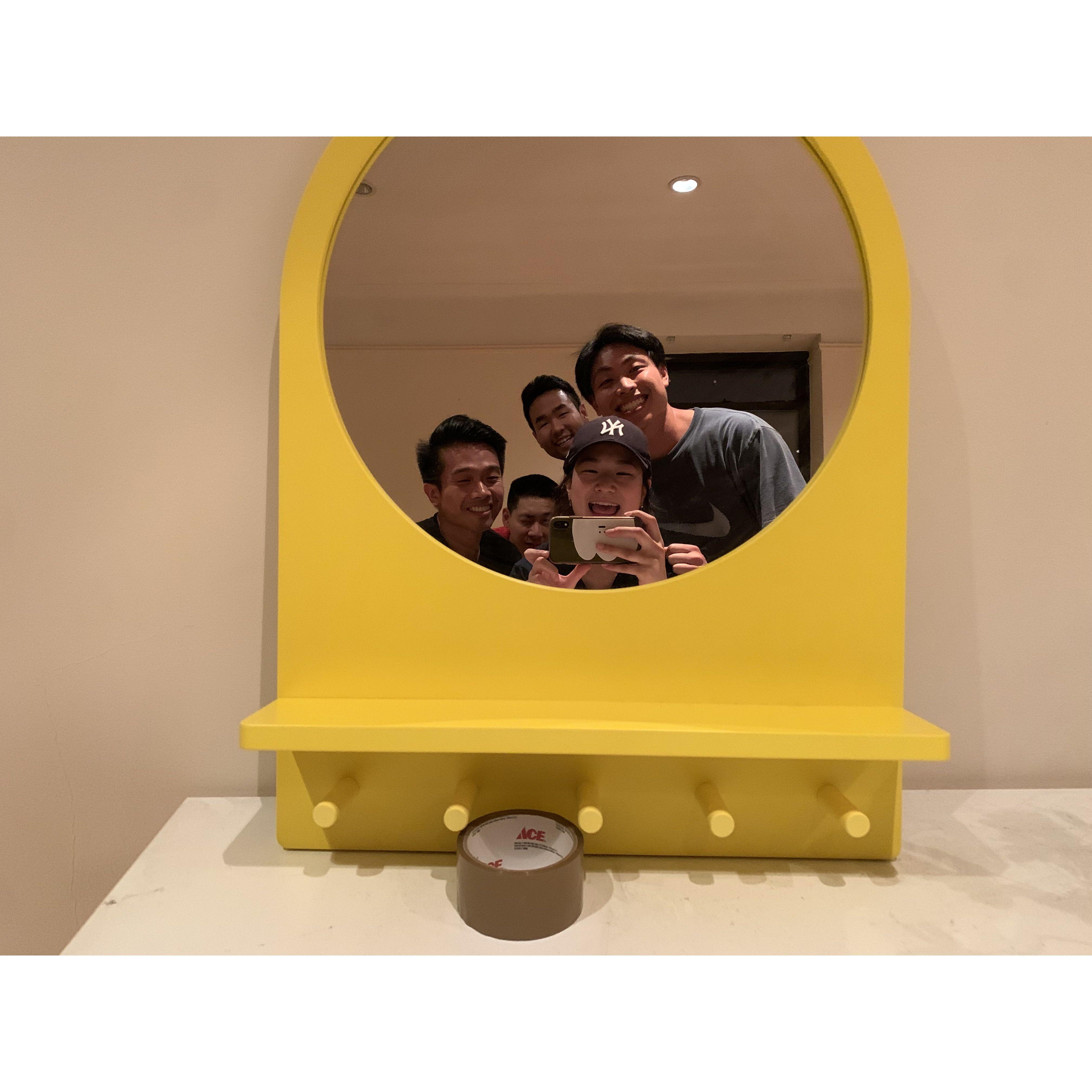 last week before moving out :')