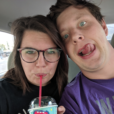 Our second Slurpee day!