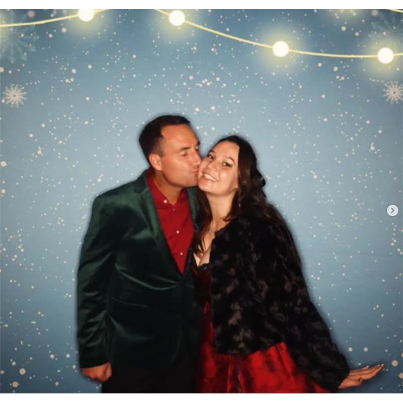 Looking fancy for the holiday party!