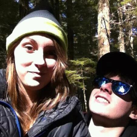 Our first camping trip together. It was freezing and we all decided to quit early but the memories were worth it!
