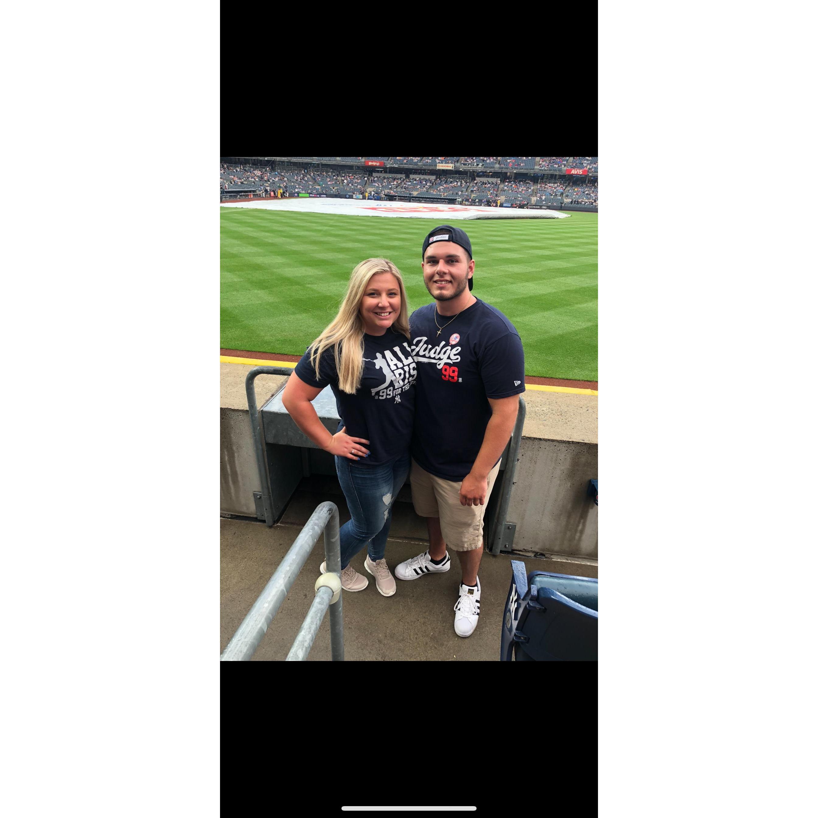 First Yankee Game!