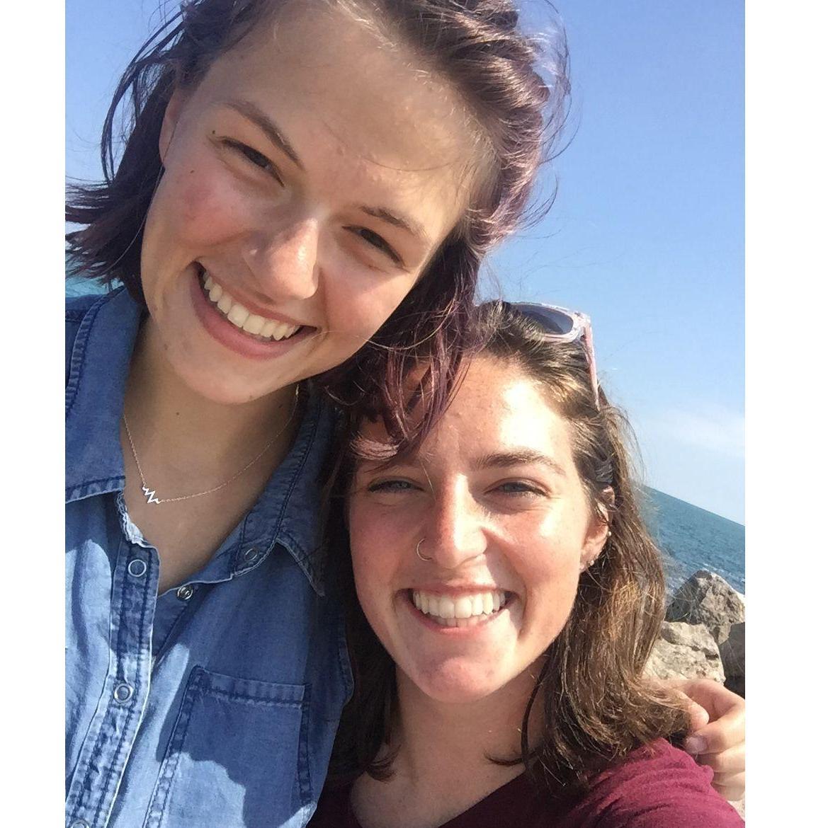 We lived together all four years of college, feeling very grateful that we happened to grow up in the same area so that we could also spend all summer together.