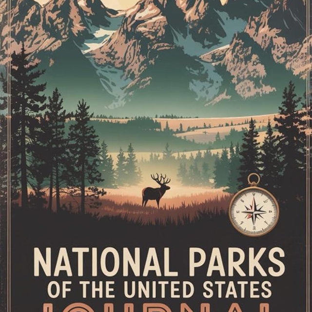 National Parks of The United States: Travel Journal and Park Information Great for Families and Gifting