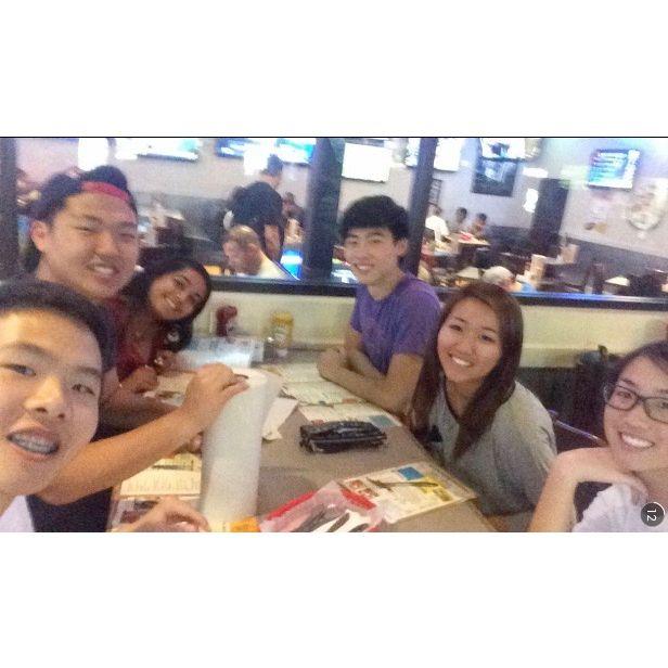 2015 
pluckers with Sharan (close friend), James Yun (best man), Titus (grooms man), Natasha (bridesmaid)