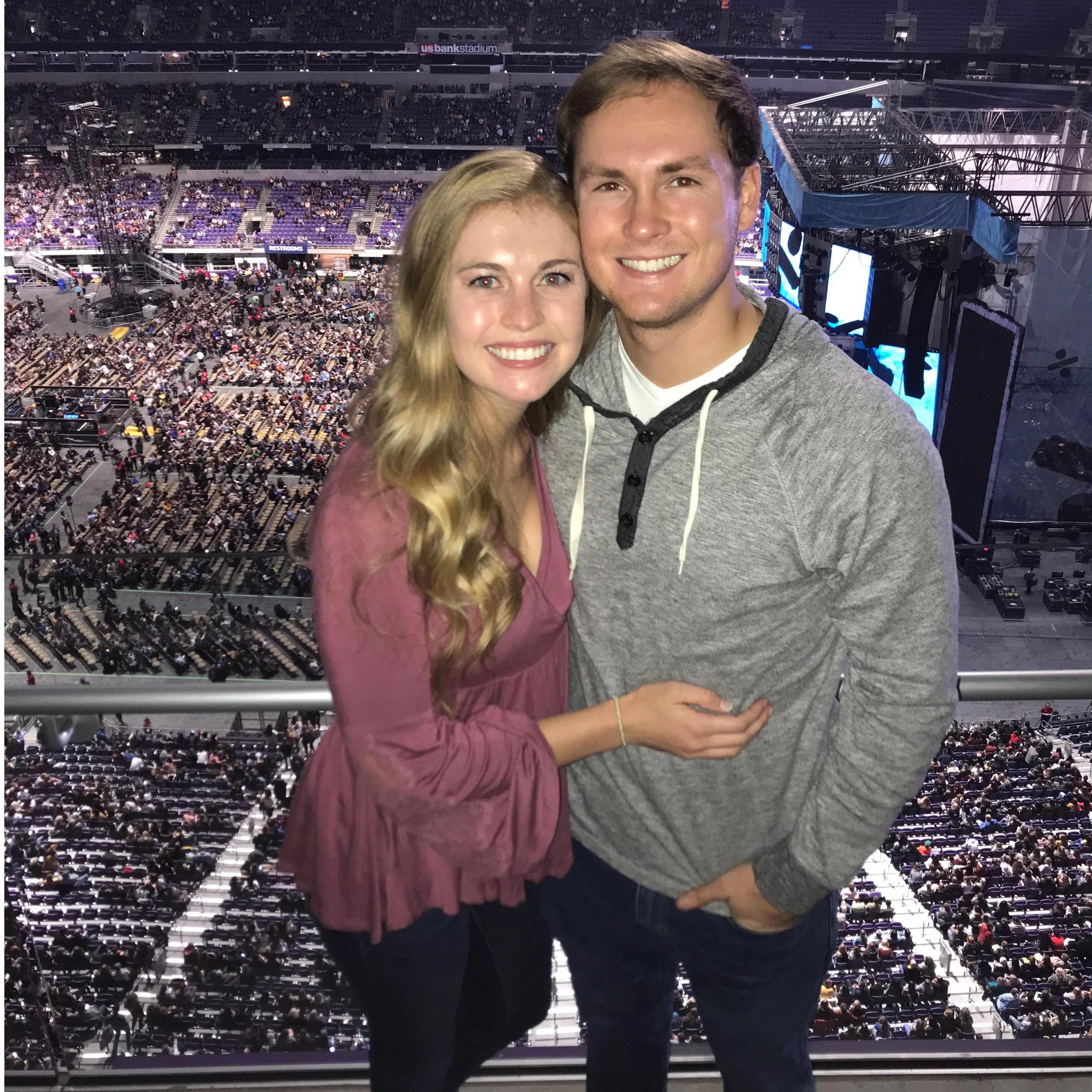 Got to see one of our favorite singers together, Ed Sheeran!