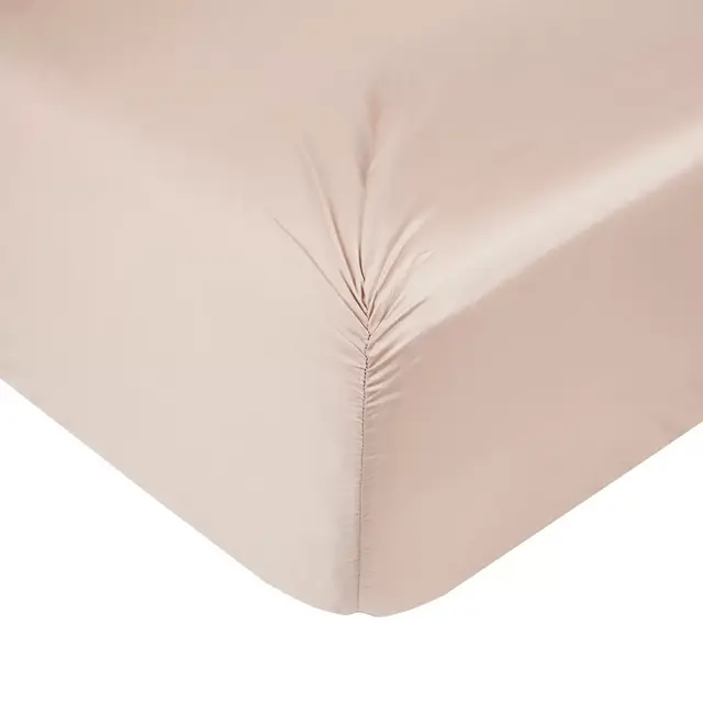 Nestwell™ Cotton Sateen 400-Thread-Count King Fitted Sheet in Shadow Grey
