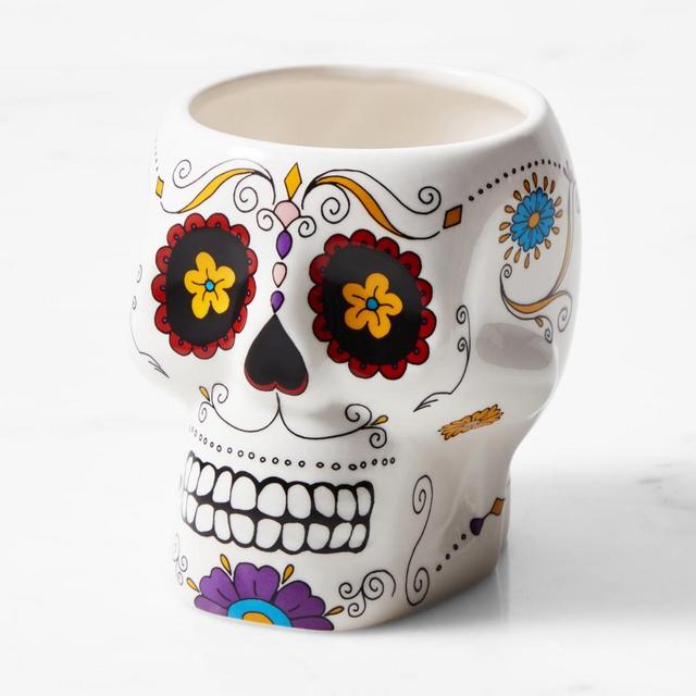 Day of the Dead Calavera Figural Mug