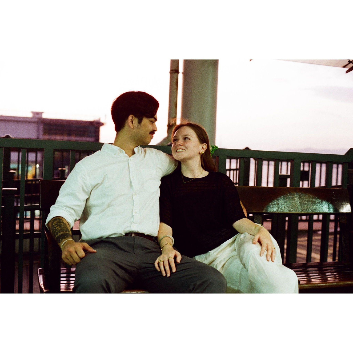 These next few pictures are from our engagement photoshoot, which Brandon surprised me with after he proposed in Hong Kong :)