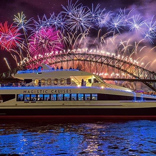 NYE Fireworks Cruise in Sydney Harbor
