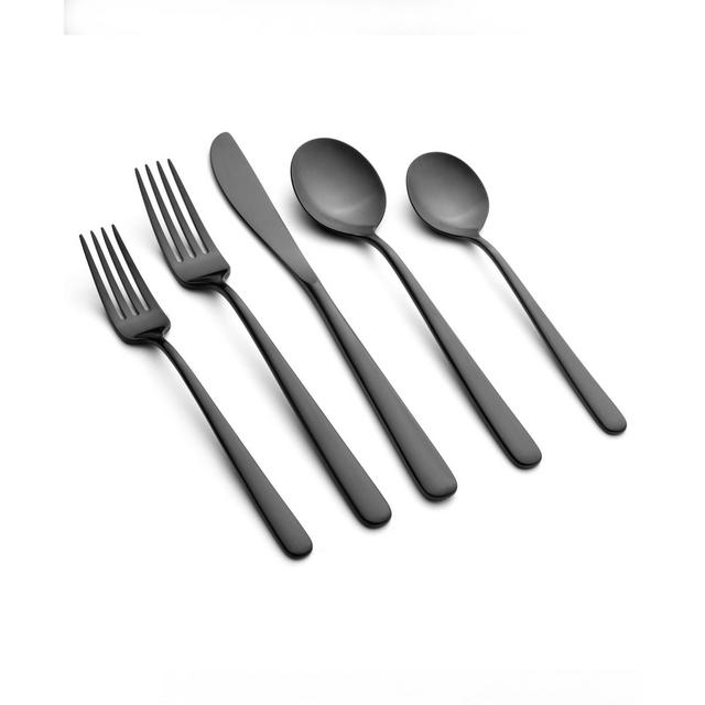 Lorenn Satin 20-Piece Flatware Set, Service for 4