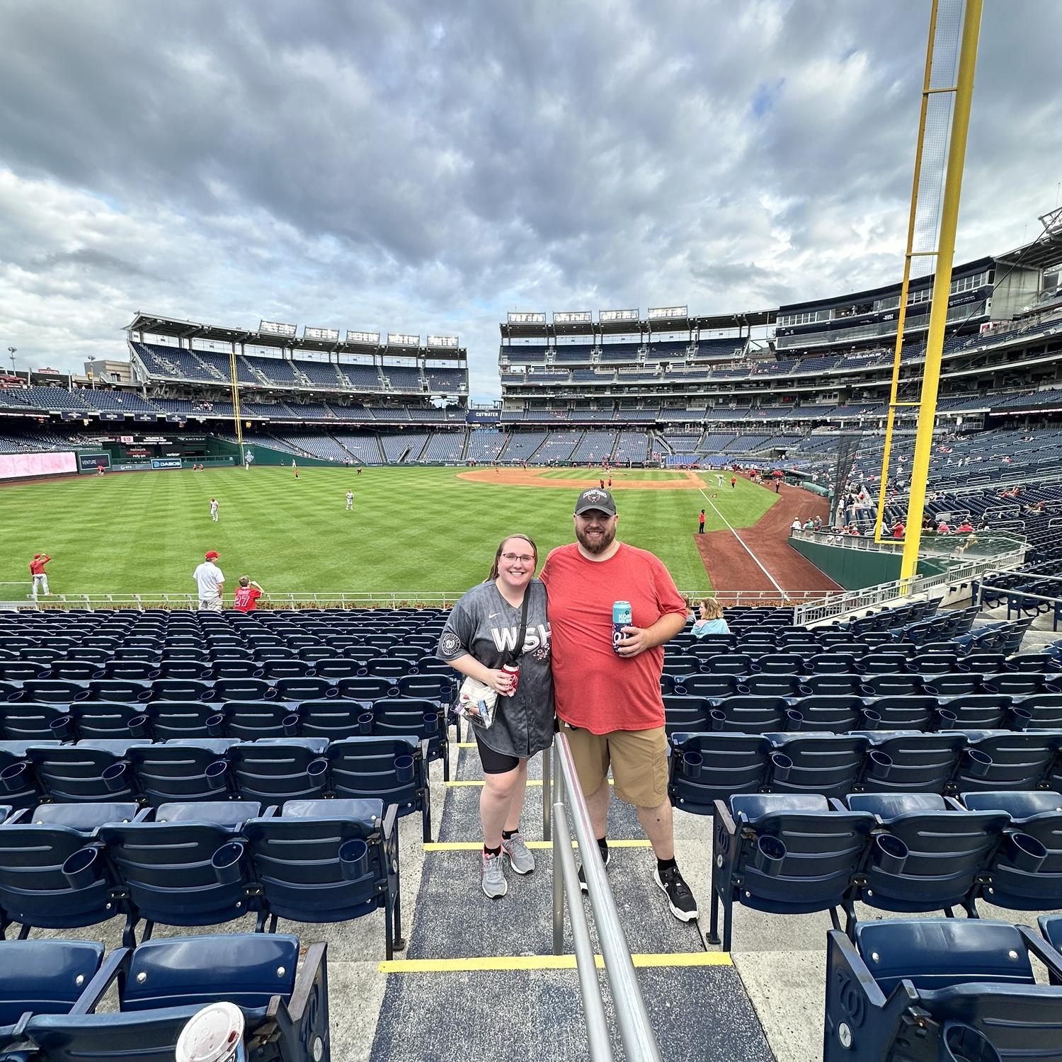 First Nats game together!