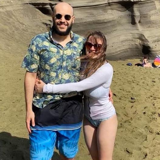 This photo is from my favorite day that we spent in Hawaii--our adventure to the green sand beach! What fun memories.
