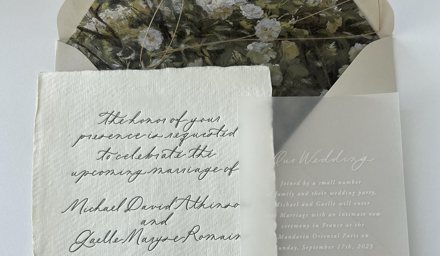 The Wedding Website of Gaelle Romain and Michael Atkinson