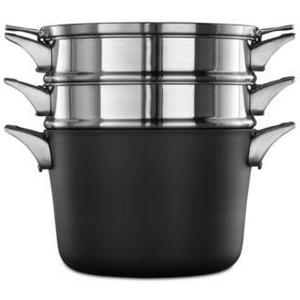 Calphalon - Premier Space-Saving Hard-Anodized Non-Stick 8-Qt. Multi-Pot & Lid