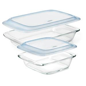 OXO Good Grips Glass Baking Dish with Lid - Bundle