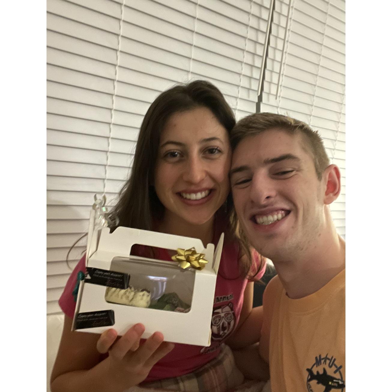 Celebrating our engagement-November 9th