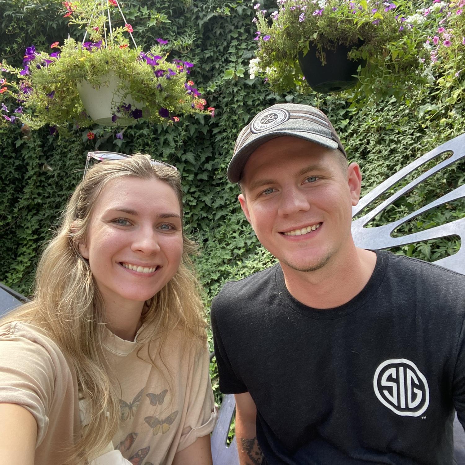 The butterfly garden in Mackinac Island🦋
