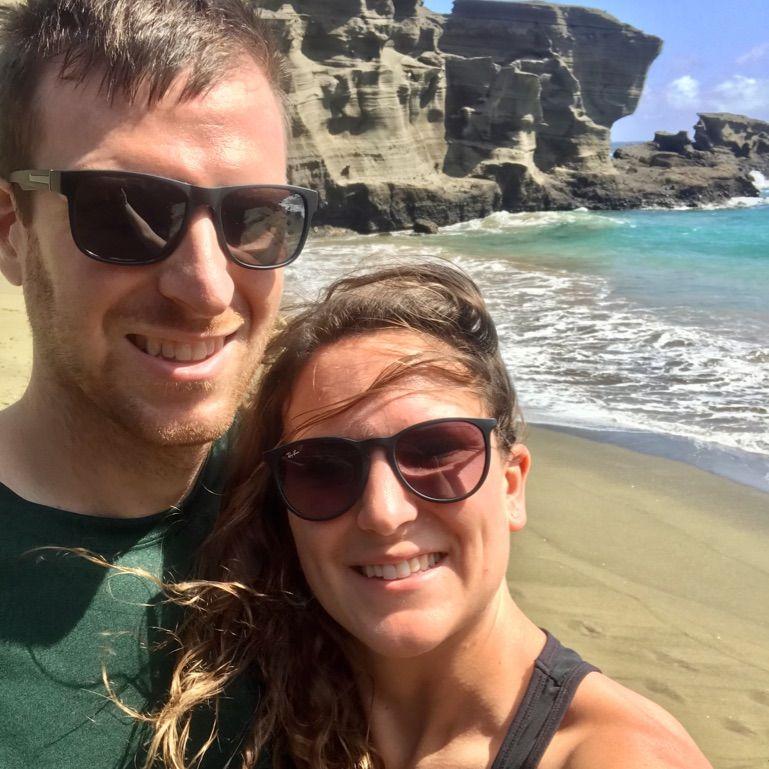 Green Sand Beach -Big Island, Hawaii