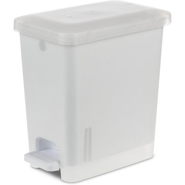 2.7gal Step Trash Can Clear - Brightroom™