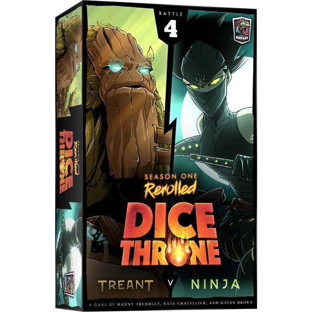 Roxley Games Dice Throne: S1R Box 4 Treant vs. Ninja