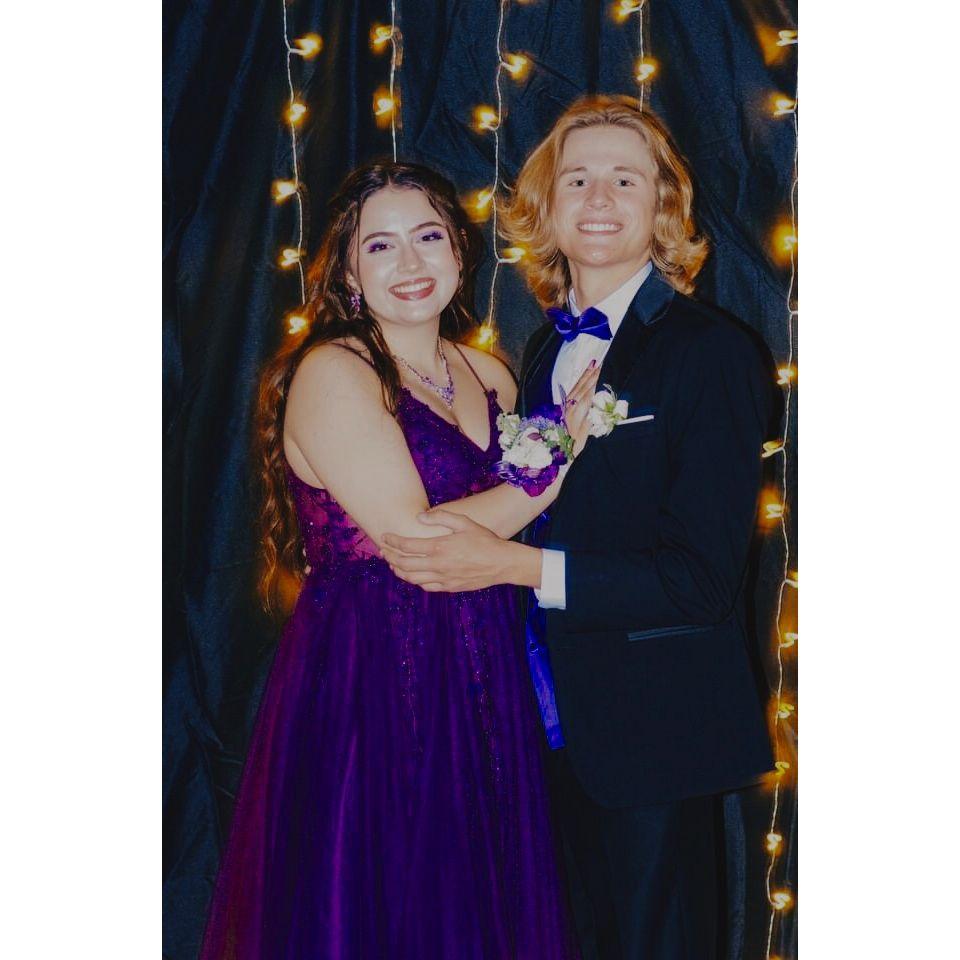 Our first prom together!
