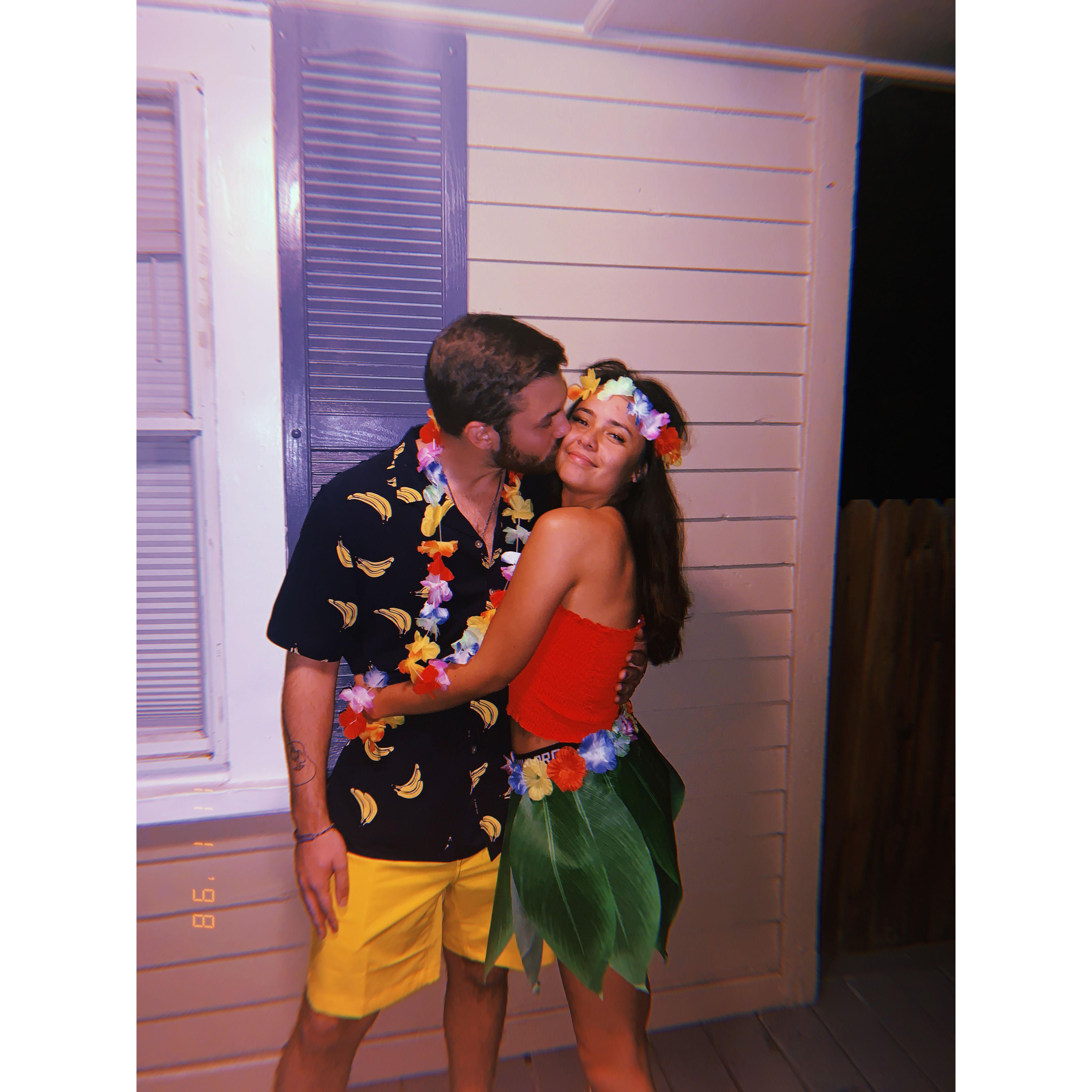 Our first photo together. November 1, 2019.