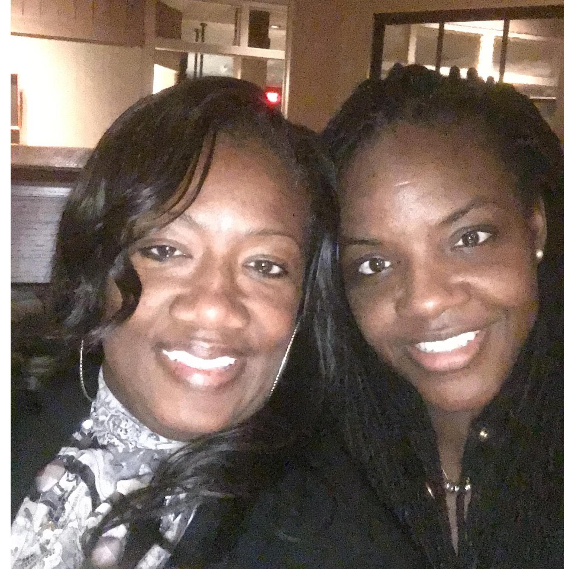 Good genetics! Bride and her mother!