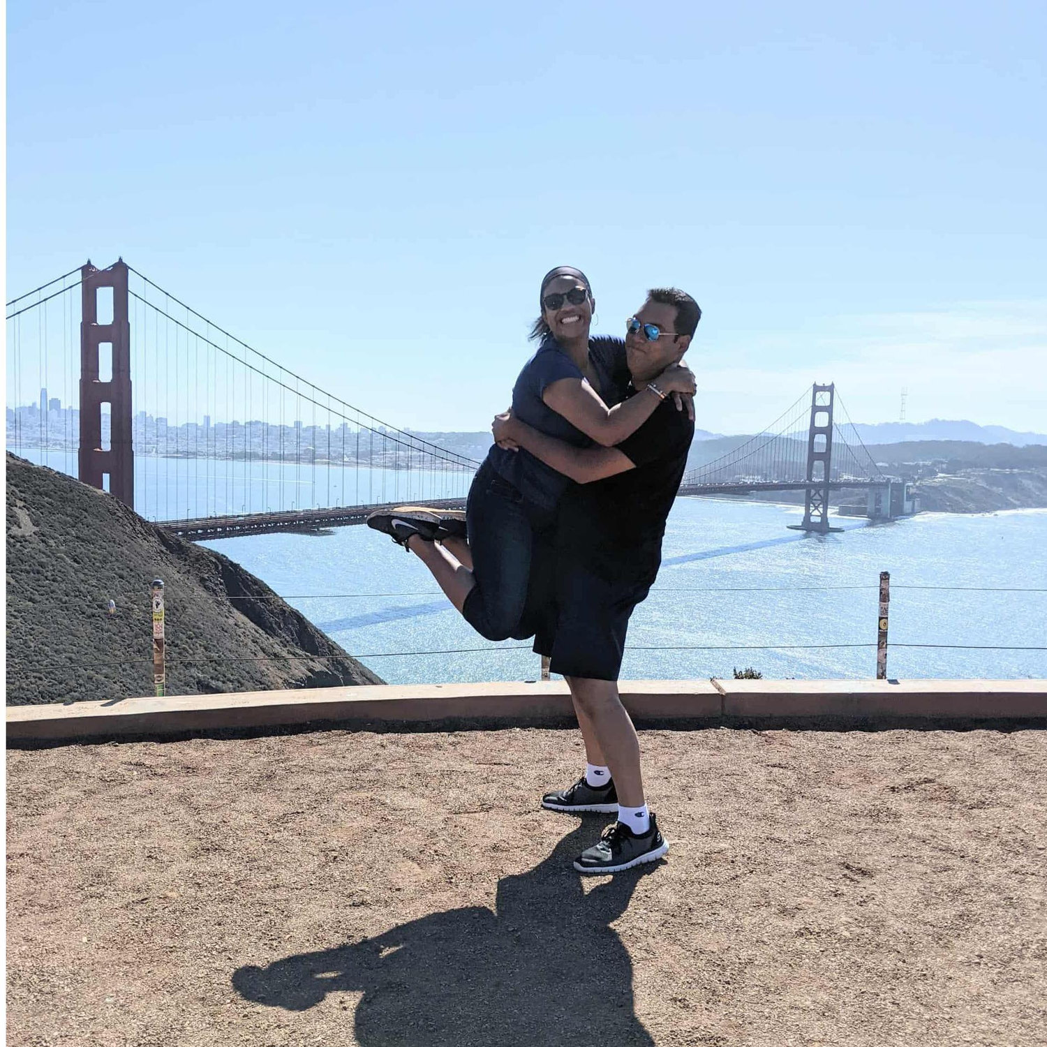 Our first time together in SF