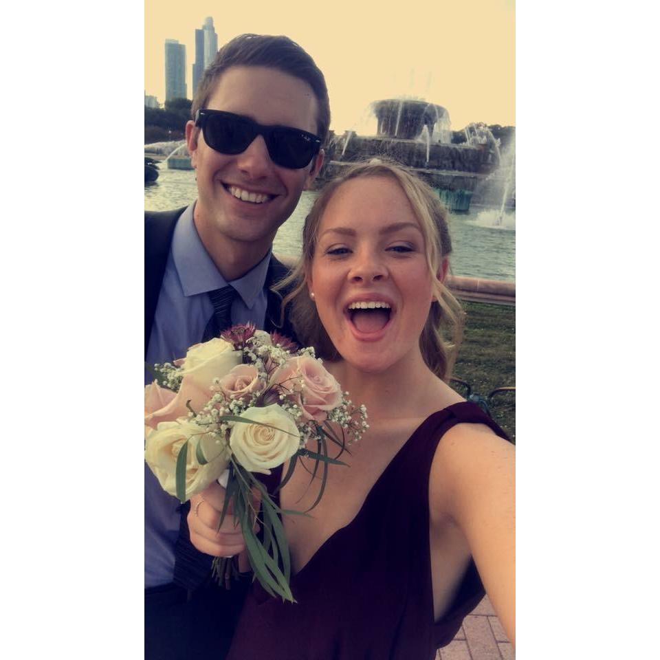 Zach and Sinead (Kathleen's sister)