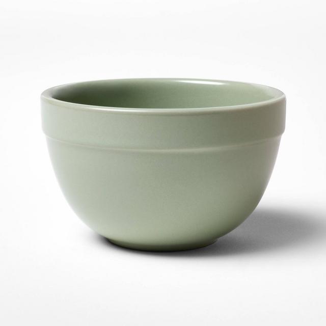 8oz Stoneware Mini Bowl Sage Green - Figmint™