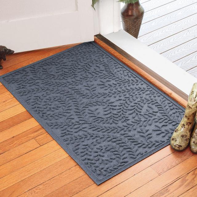 Weather Guard™ Boxwood 30-Inch x 45-Inch Door Mat in Bluestone