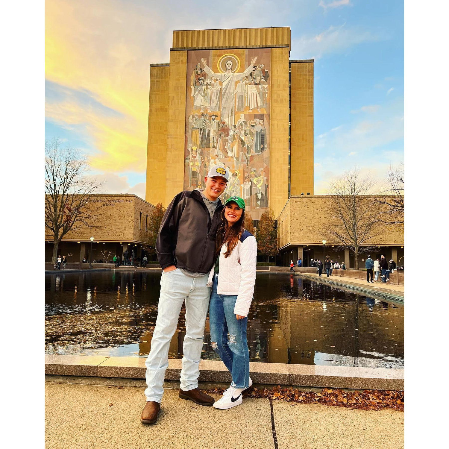 Touch Down Jesus at Notre Dame