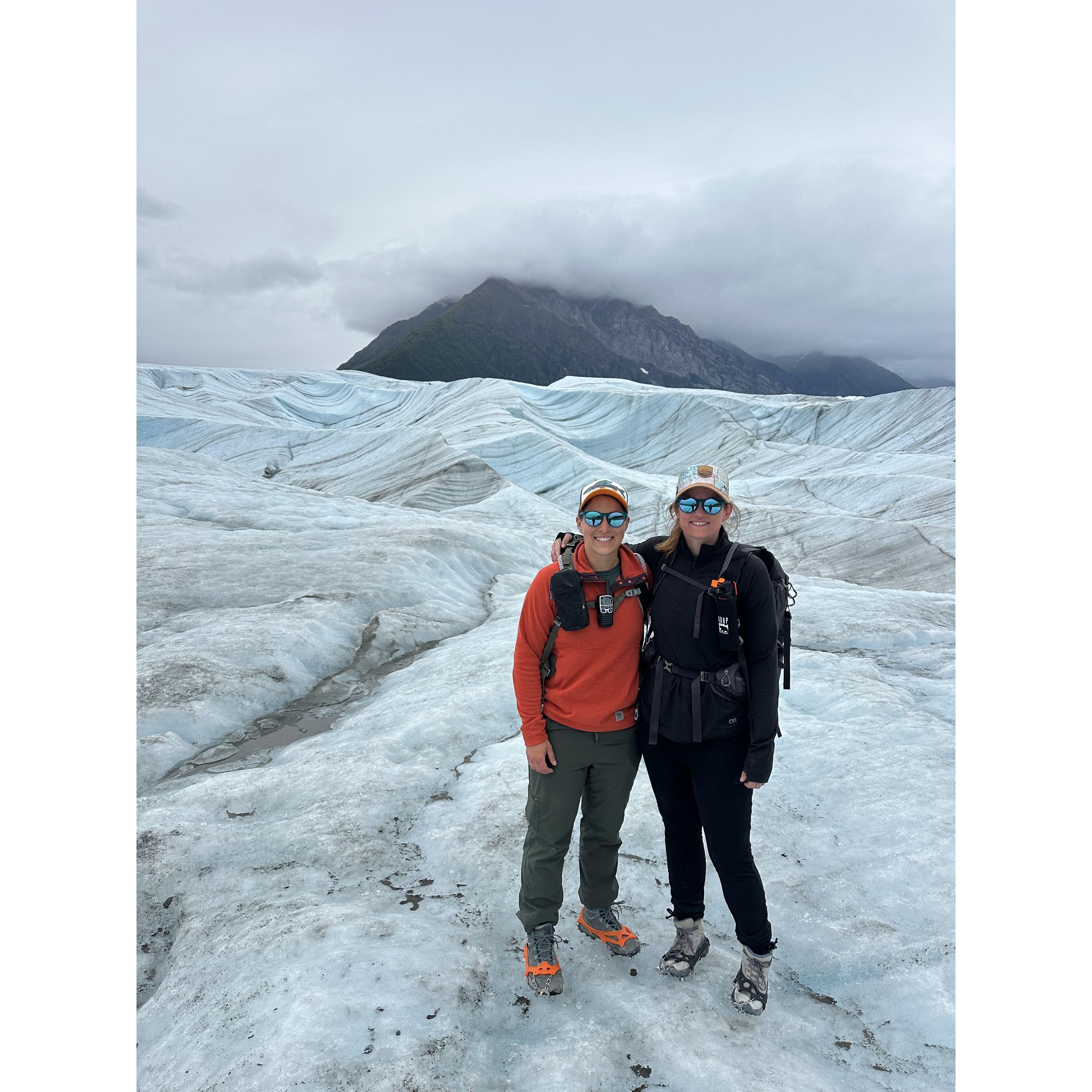 Oh look, us at another glacier!