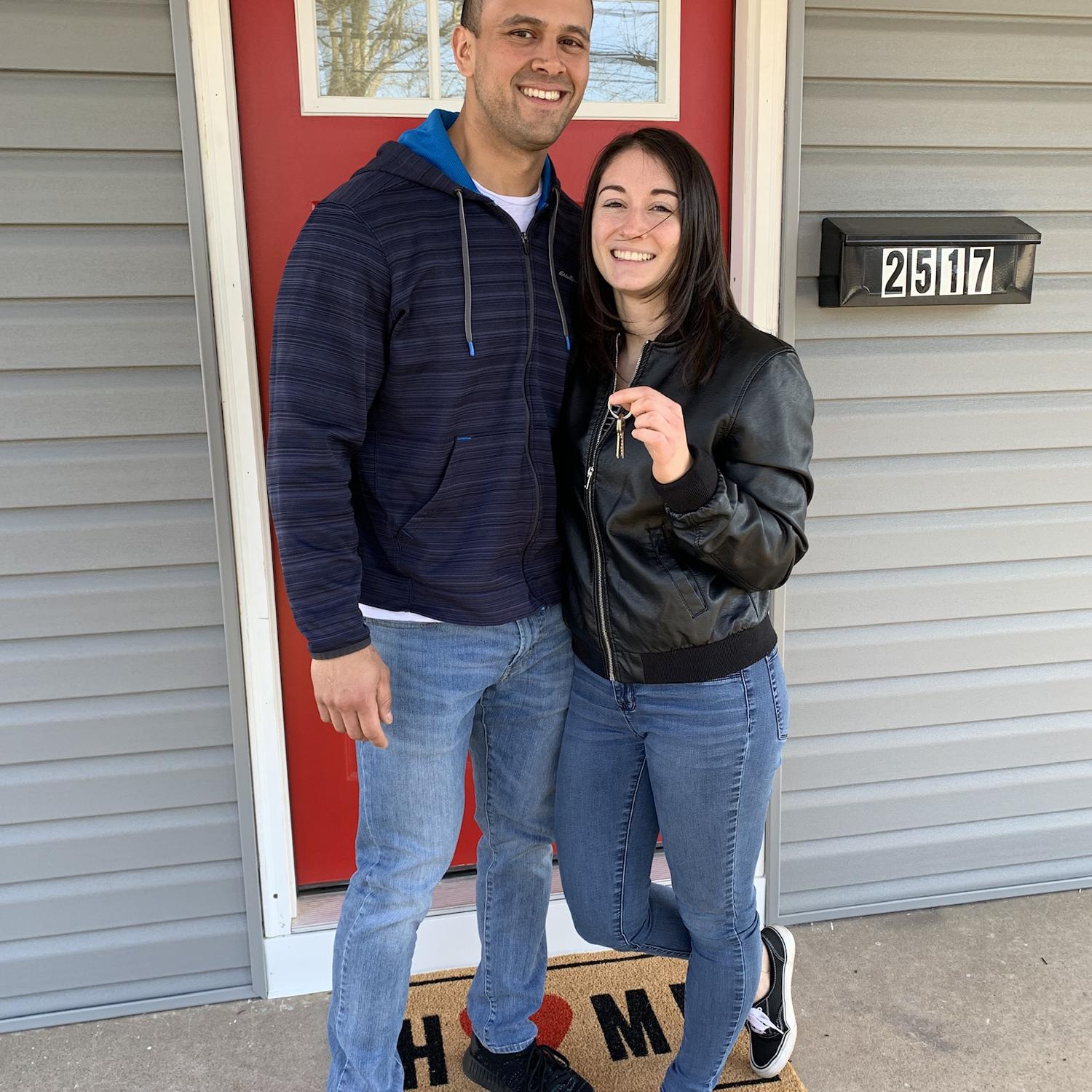 We bought our first house on March 28, 2019