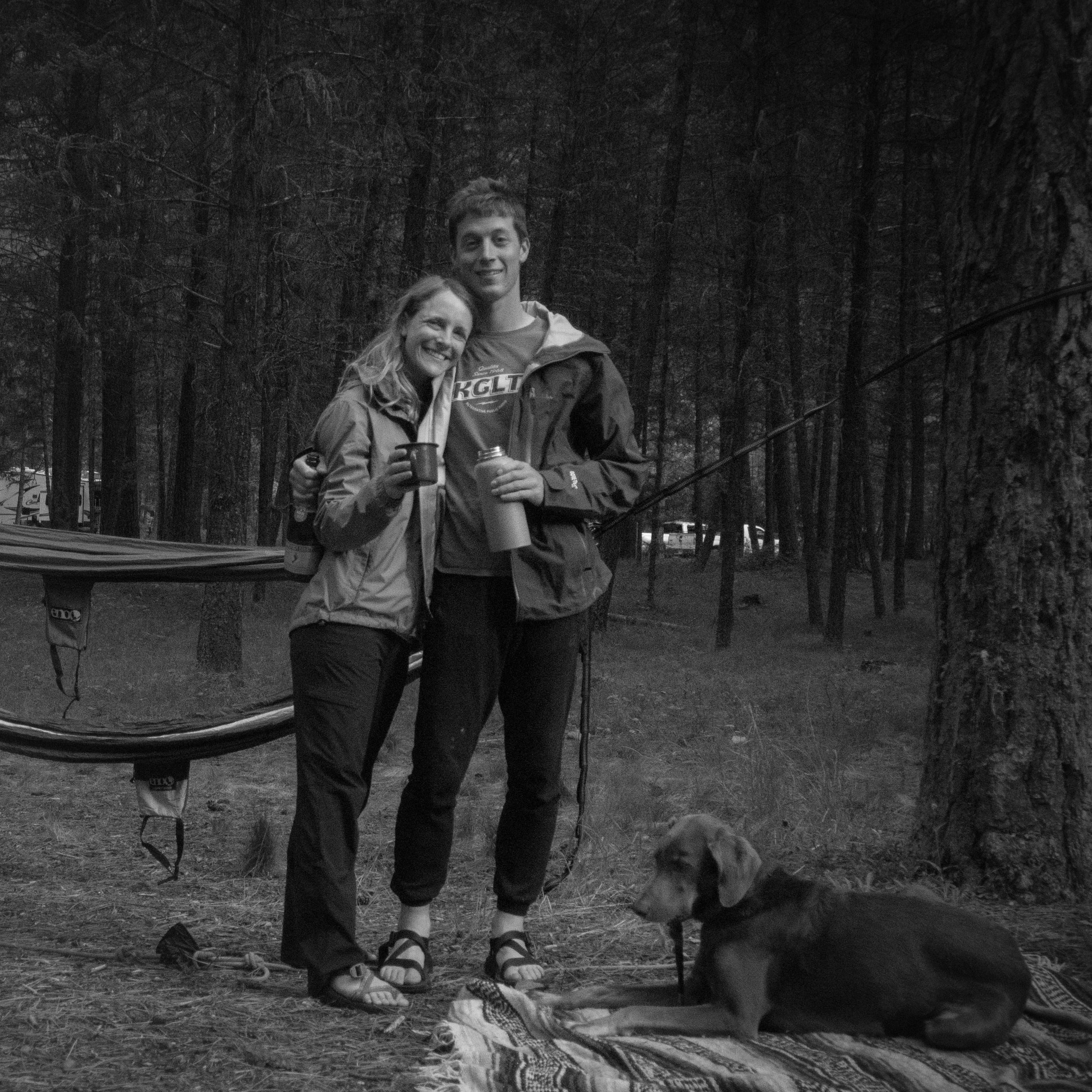 This photo was taken at Rock Creek, a place near and dear to our hearts. We had our first date here and, a year later, Logan proposed here.