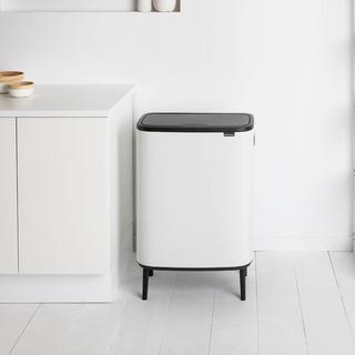 Bo Touch Top Trash Can Hi, Dual Compartments