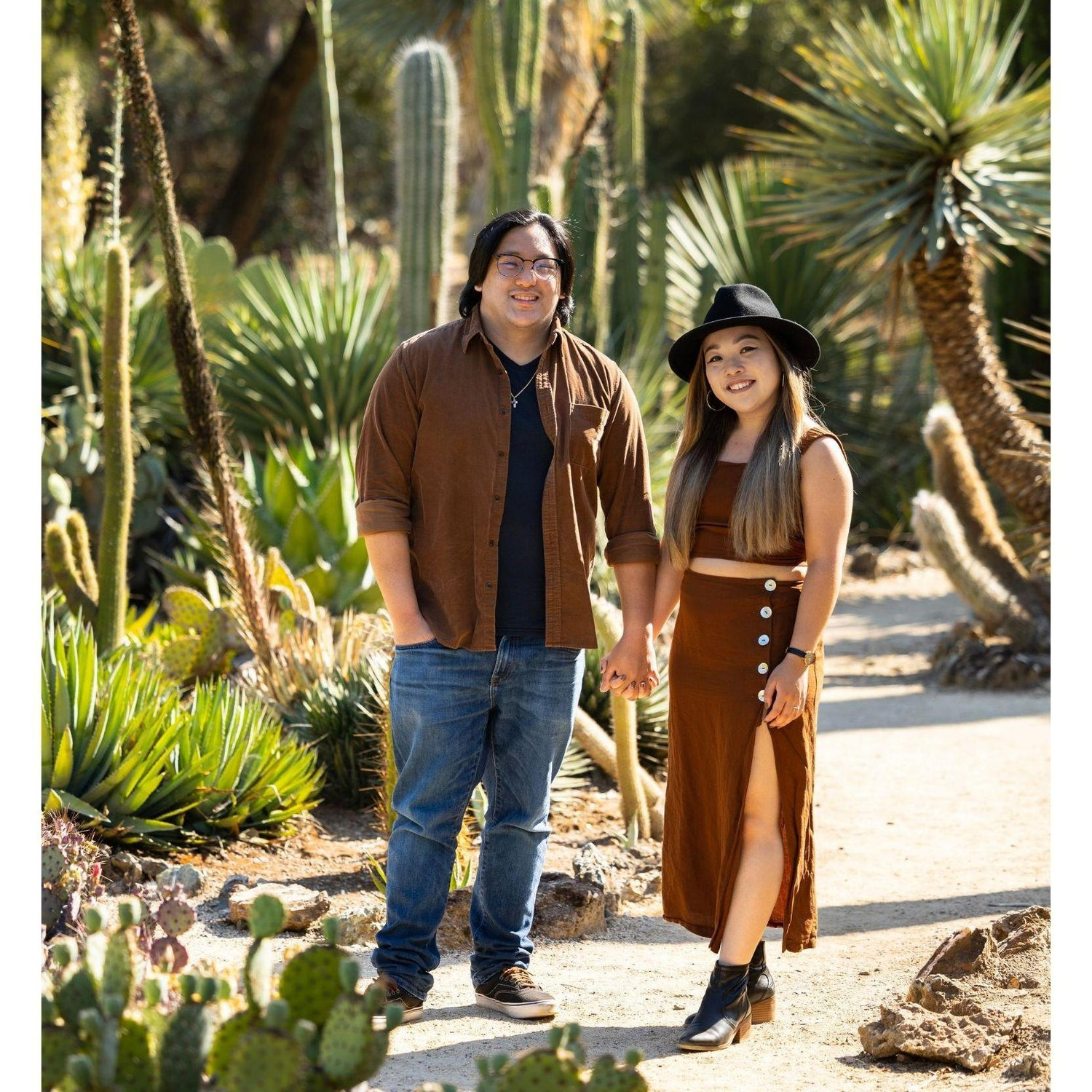 Stanford Arizona Garden Save the Date Photoshoot!