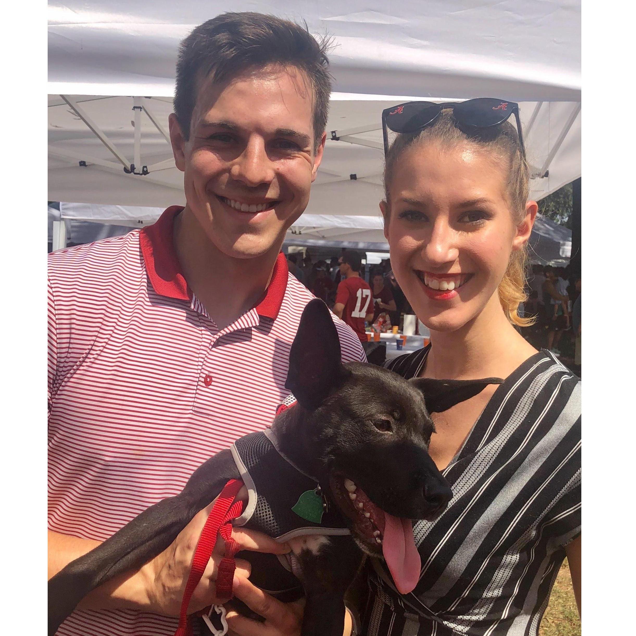 Fall 2019
Tailgating with Waddle on the Quad