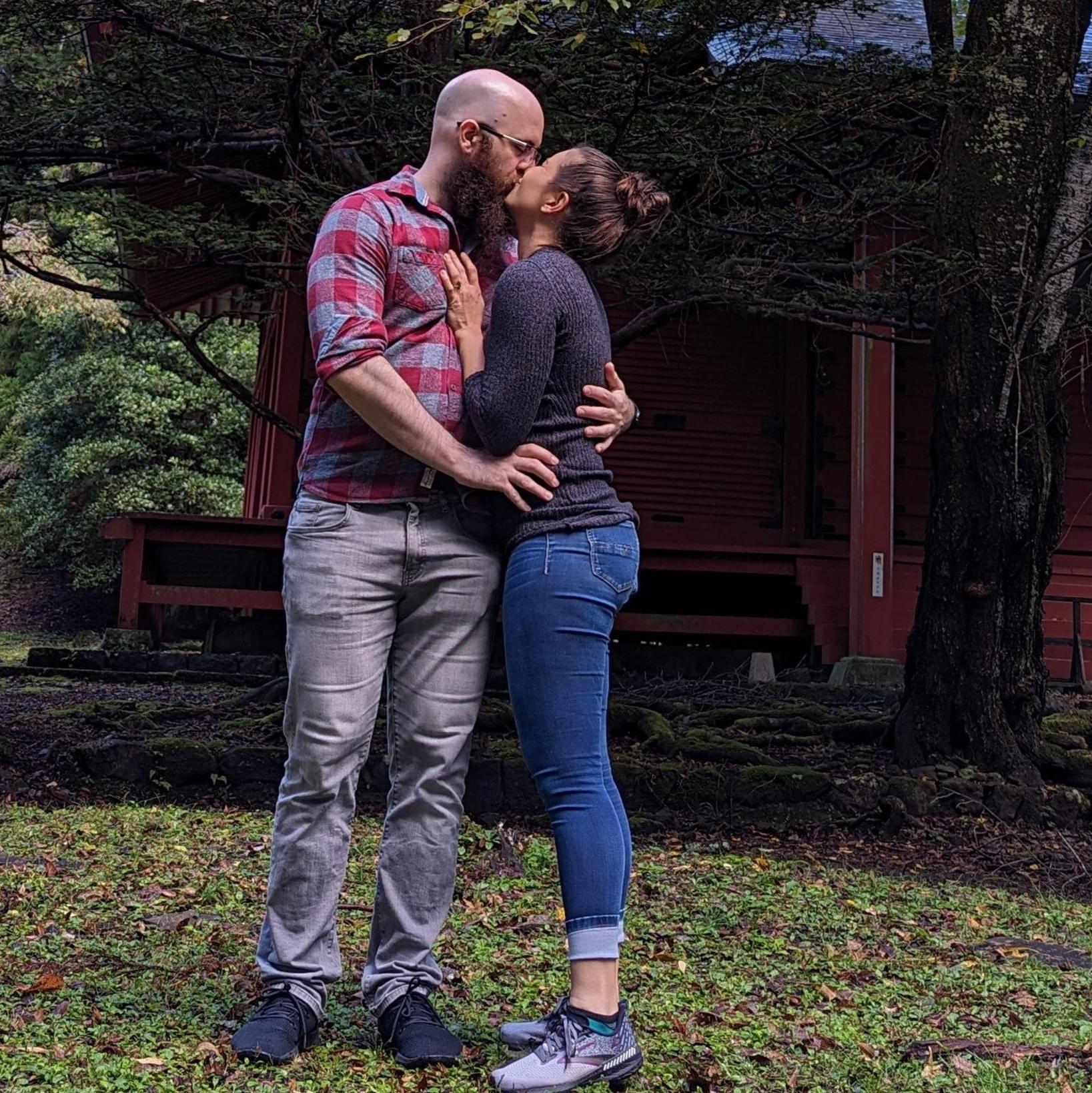 Our first picture as an engaged couple!!
